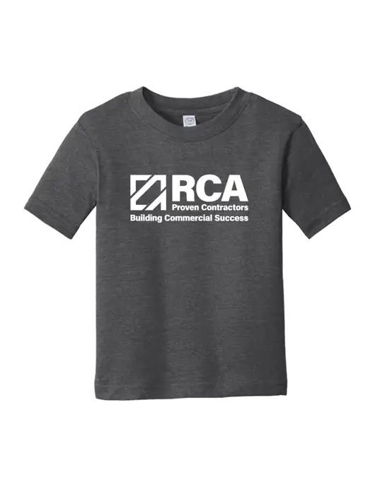 Rabbit Skins Vintage Smoke Toddler Fine Jersey Tee w/RCA Building Commercial Success Logo