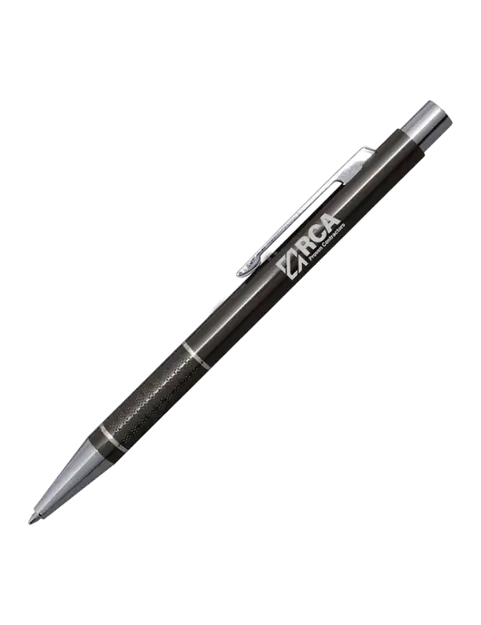 St George Gunmetal Pen - Blue Ink w/RCA Logo