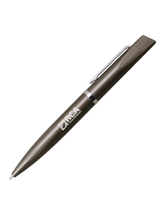 Santos Gunmetal Pen - Black Ink w/RCA Logo