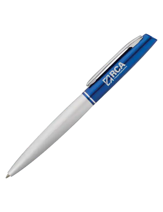 Hamlin Blue Ballpoint - Blue Ink w/RCA Logo