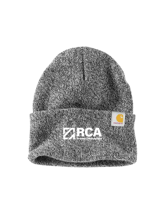 Carhartt Medium Grey Heather Watch Cap 2.0 w/RCA Logo