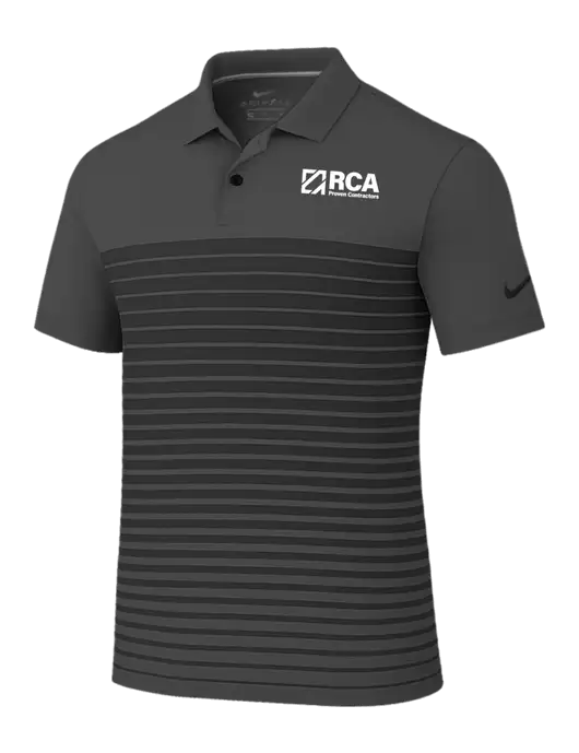 Nike Dark Grey Dri-FIT Vapor Block Polo w/RCA Logo