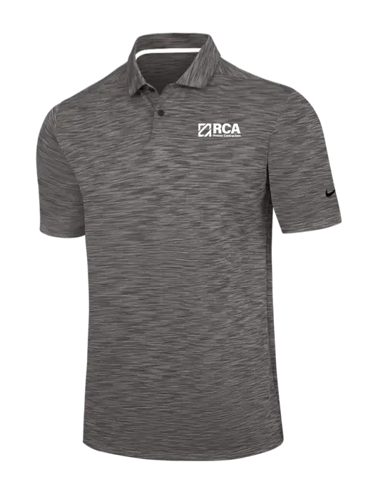 Nike Dark Grey Dri-FIT Vapor Space Dyed Polo w/RCA Logo