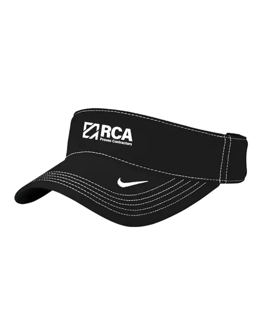 Nike Black Dri-FIT Ace Visor w/RCA Logo