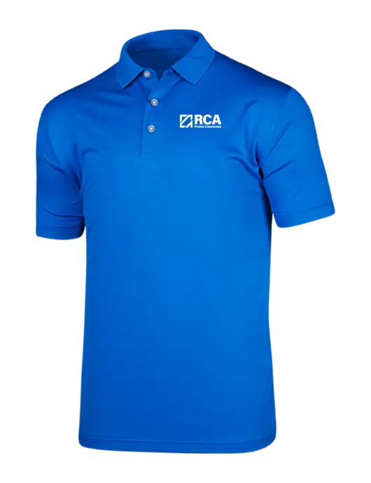 Callaway Vibrant Royal Blue Ventilated Polo w/RCA Logo