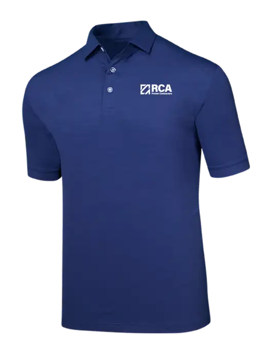 Callaway Navy Fashion Tonal Polo w/RCA Logo