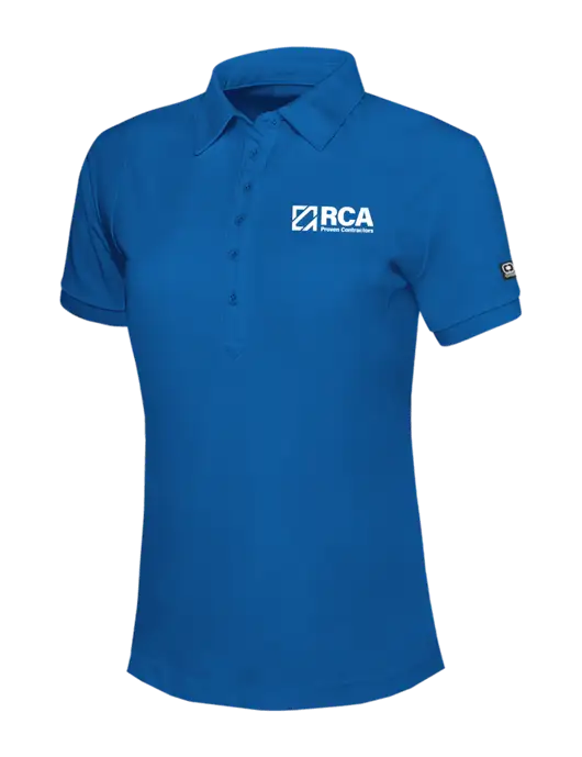 OGIO Womens Royal Blue Jewel Polo w/RCA Logo