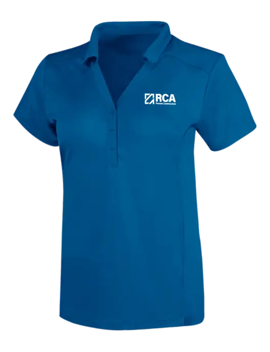 OGIO Royal Blue Womens Framework Polo w/RCA Logo