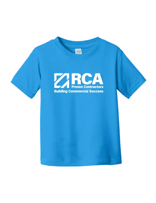 Rabbit Skins Cobalt Toddler Fine Jersey Tee w/RCA Building Commercial Success Logo