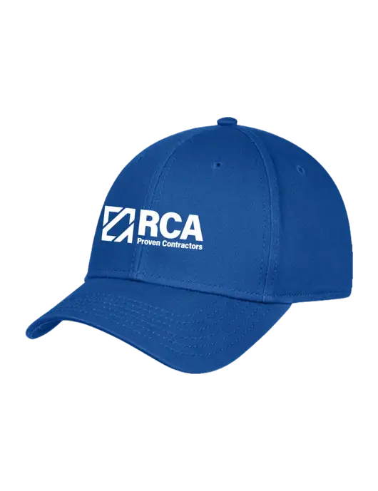 Royal Structured Cap Hook & Loop w/RCA Logo