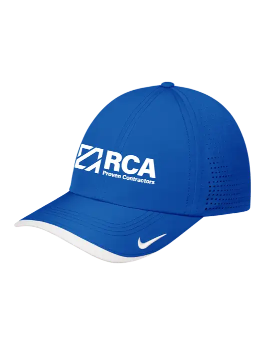 Nike Royal/White Dri-FIT Perforated Performance Cap w/RCA Logo