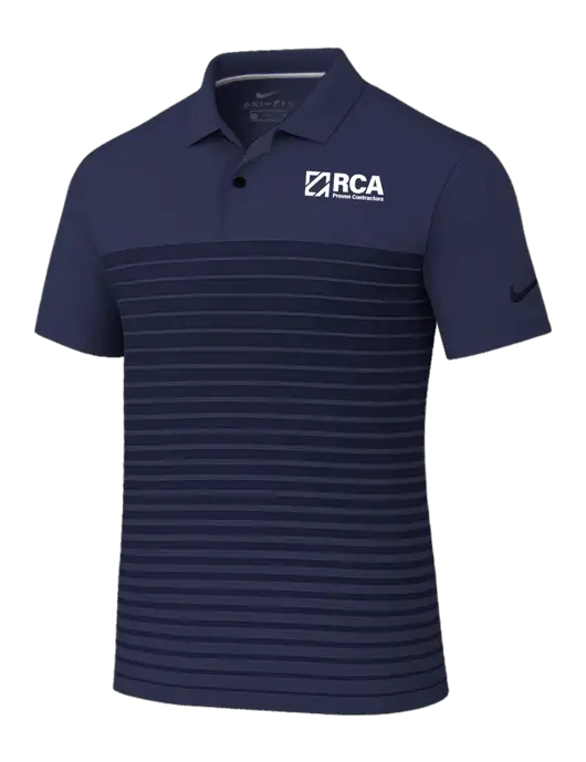 Nike Navy Dri-FIT Vapor Block Polo w/RCA Logo