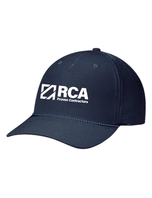 Richardson Laser Perf Performance Dark Navy/Navy-Grey-Blue Rope Cap w/RCA Logo